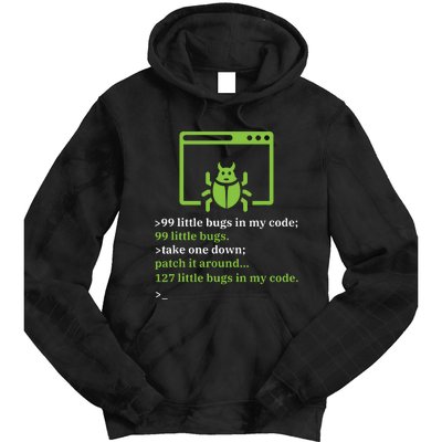 Debugger Debugging Computer Science Programmer Coding Tie Dye Hoodie