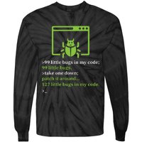 Debugger Debugging Computer Science Programmer Coding Tie-Dye Long Sleeve Shirt