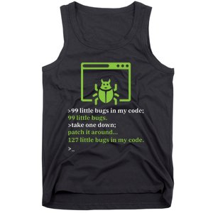 Debugger Debugging Computer Science Programmer Coding Tank Top