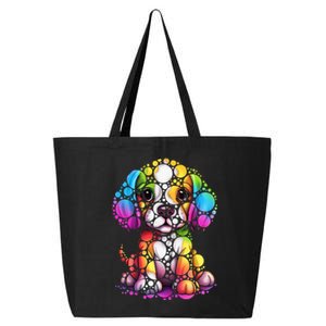 Dot Day Colorful Dog International Dots Day Teacher Min 25L Jumbo Tote