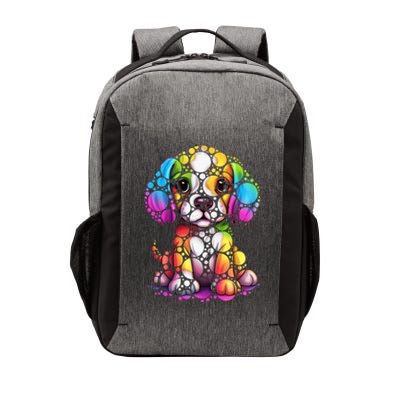 Dot Day Colorful Dog International Dots Day Teacher Min Vector Backpack