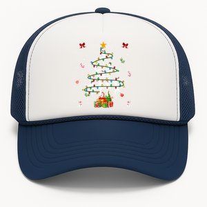 Dancers Dancing Christmas Tree Colorful Teacher Students Cute Gift Trucker Hat