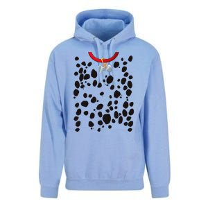 Dog Dalmatian Costume Dalmations Spots Puppy Print Halloween Unisex Surf Hoodie