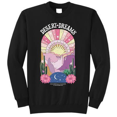 Desert Dreams Coachella Valley California Retro Sweatshirt