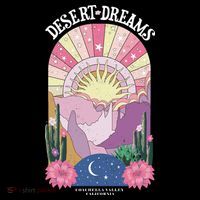 Desert Dreams Coachella Valley California Retro Flatbill Hat