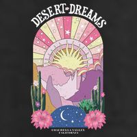 Desert Dreams Coachella Valley California Retro Trucker Hat