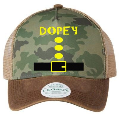 Dopey Dwarf Costume Funny Halloween Gifts Legacy Tie Dye Trucker Hat