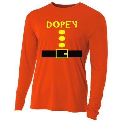 Dopey Dwarf Costume Funny Halloween Gifts Cooling Performance Long Sleeve Crew