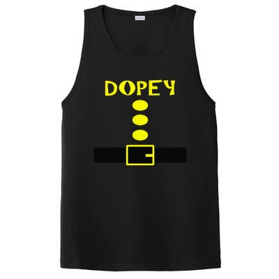 Dopey Dwarf Costume Funny Halloween Gifts PosiCharge Competitor Tank