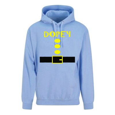 Dopey Dwarf Costume Funny Halloween Gifts Unisex Surf Hoodie