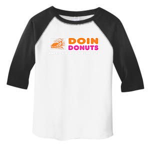 Doin Donuts Cute Gift Funny Burnout Racing Car Enthusiast / Car Guy Great Gift Toddler Fine Jersey T-Shirt