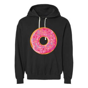 Delicious Donut Costume Garment-Dyed Fleece Hoodie