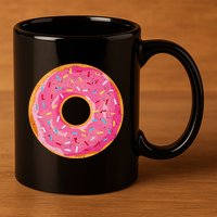 Delicious Donut Costume 11oz C Handle Ceramic Mug