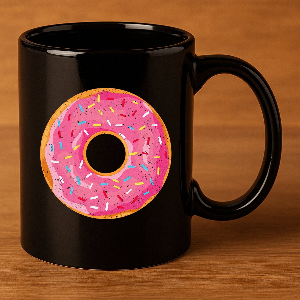Delicious Donut Costume 11oz C Handle Ceramic Mug