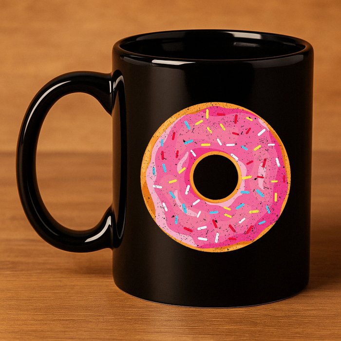 Delicious Donut Costume 11oz C Handle Ceramic Mug