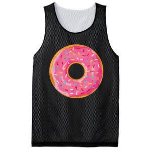 Delicious Donut Costume Mesh Reversible Basketball Jersey Tank