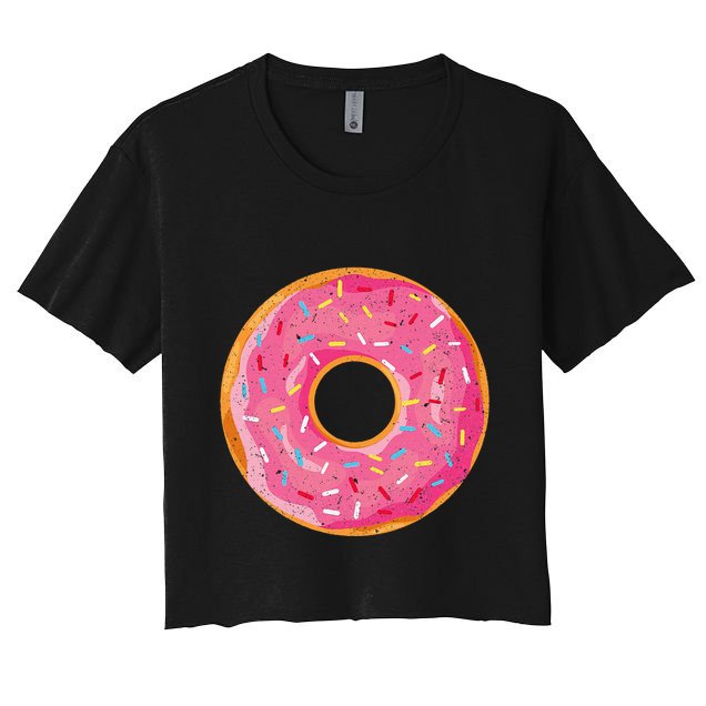 Delicious Donut Costume Crop Top
