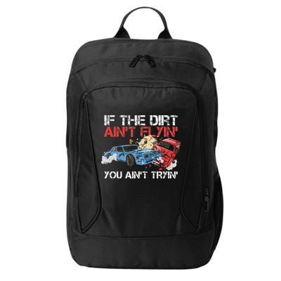 Demolition Derby Cars Design for a Demolition Derby Driver City Backpack