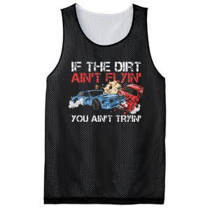 Demolition Derby Cars Design for a Demolition Derby Driver Mesh Reversible Basketball Jersey Tank