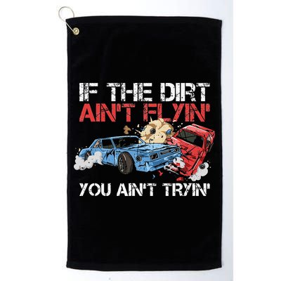 Demolition Derby Cars Design for a Demolition Derby Driver Golf Towel