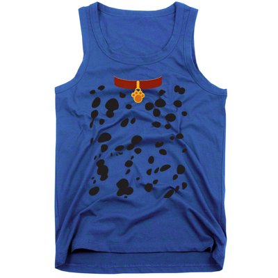 Dog Dalmatian Costume Dalmations Spots Puppy Print Halloween Tank Top