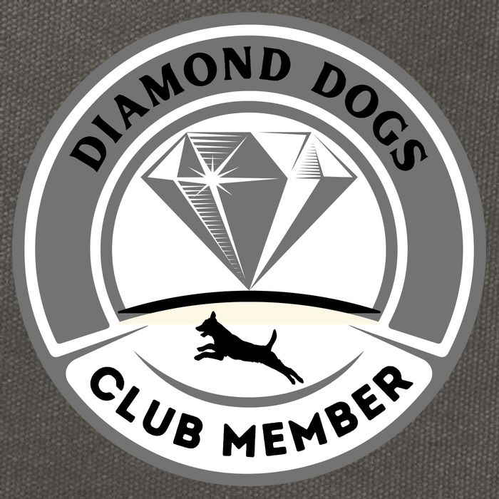Diamond Dogs Club Member Cotton Canvas Backpack