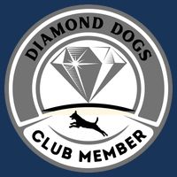 Diamond Dogs Club Member 7 Panel Mesh Trucker Snapback Hat
