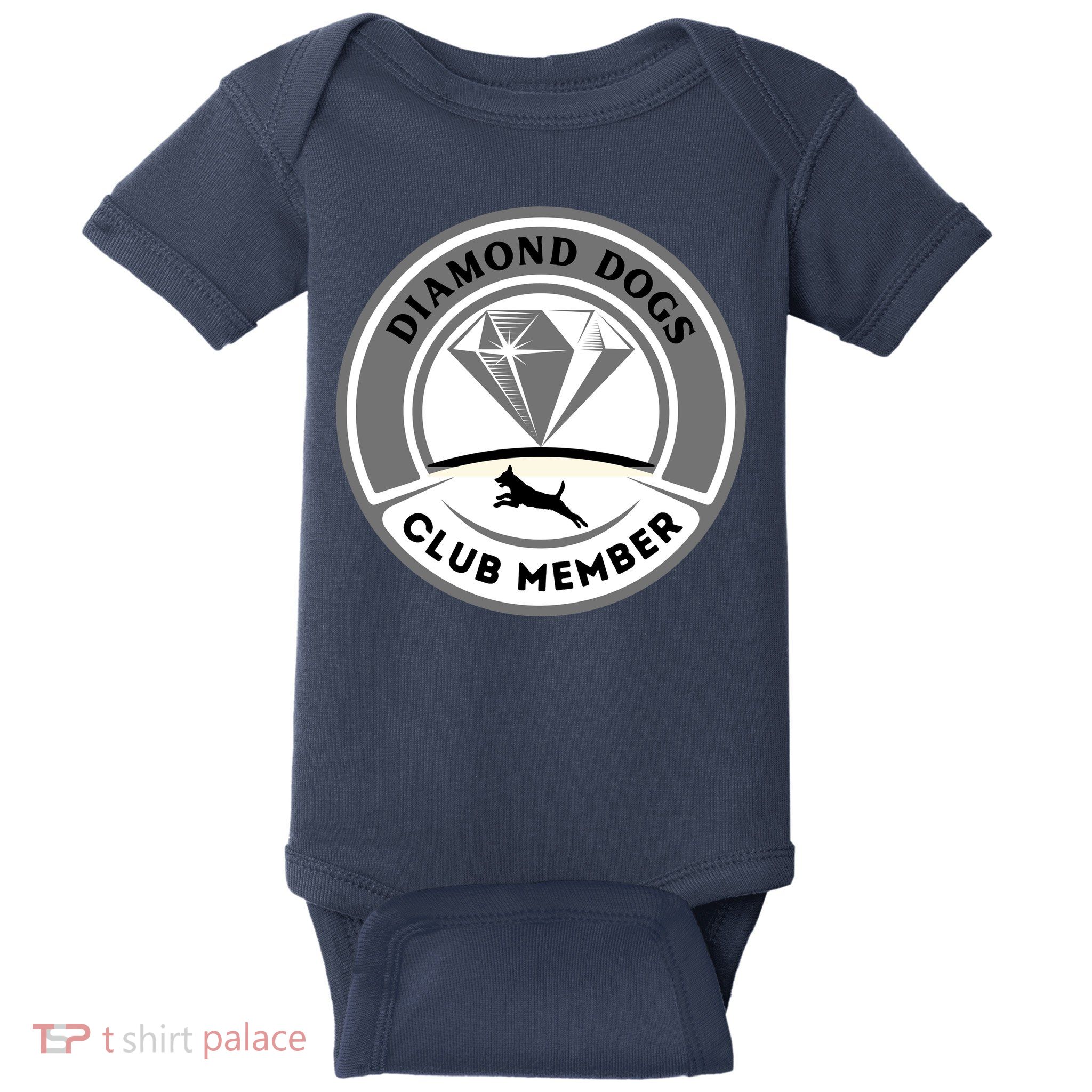 Diamond Dogs Club Member Baby Bodysuit
