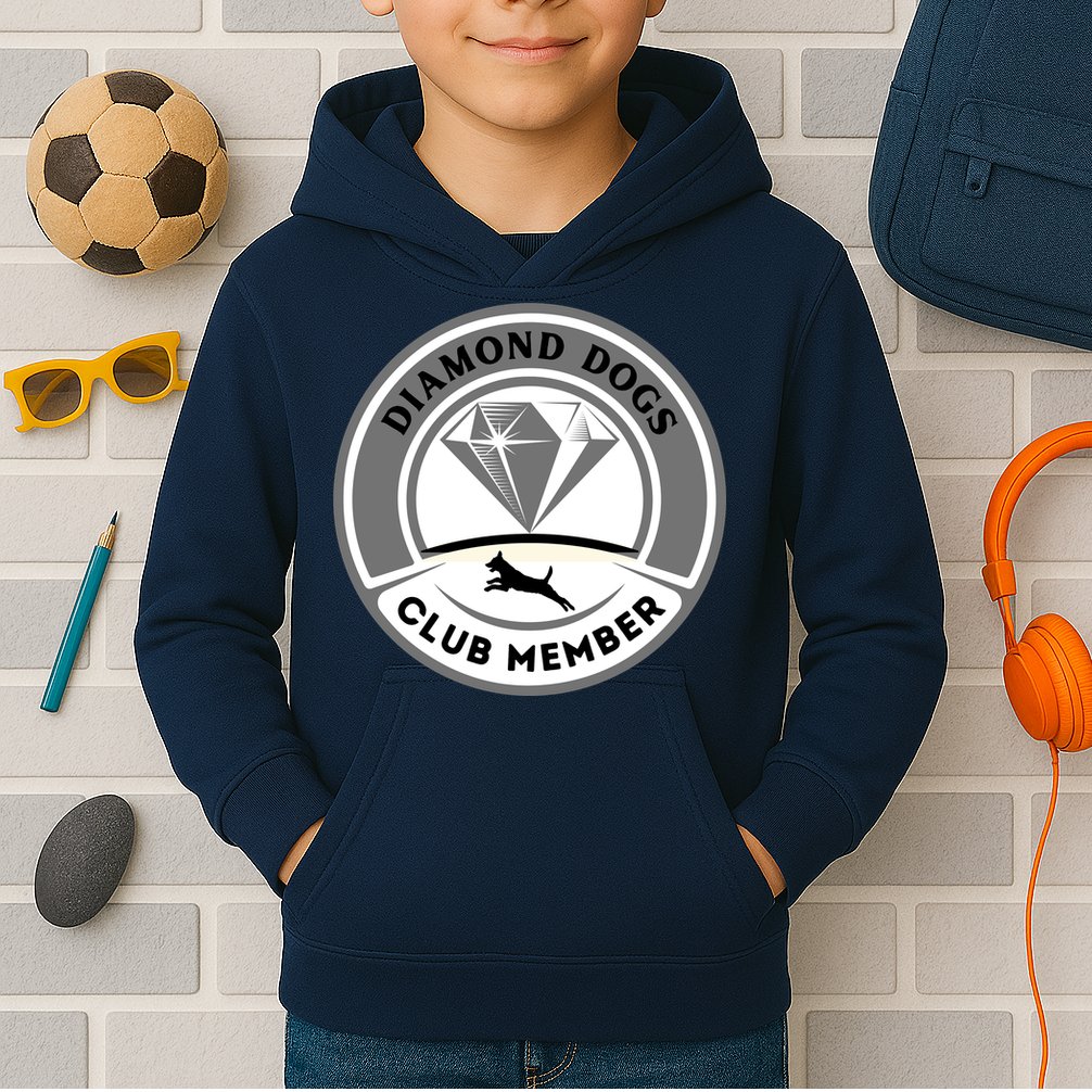 Diamond Dogs Club Member Kids Hoodie