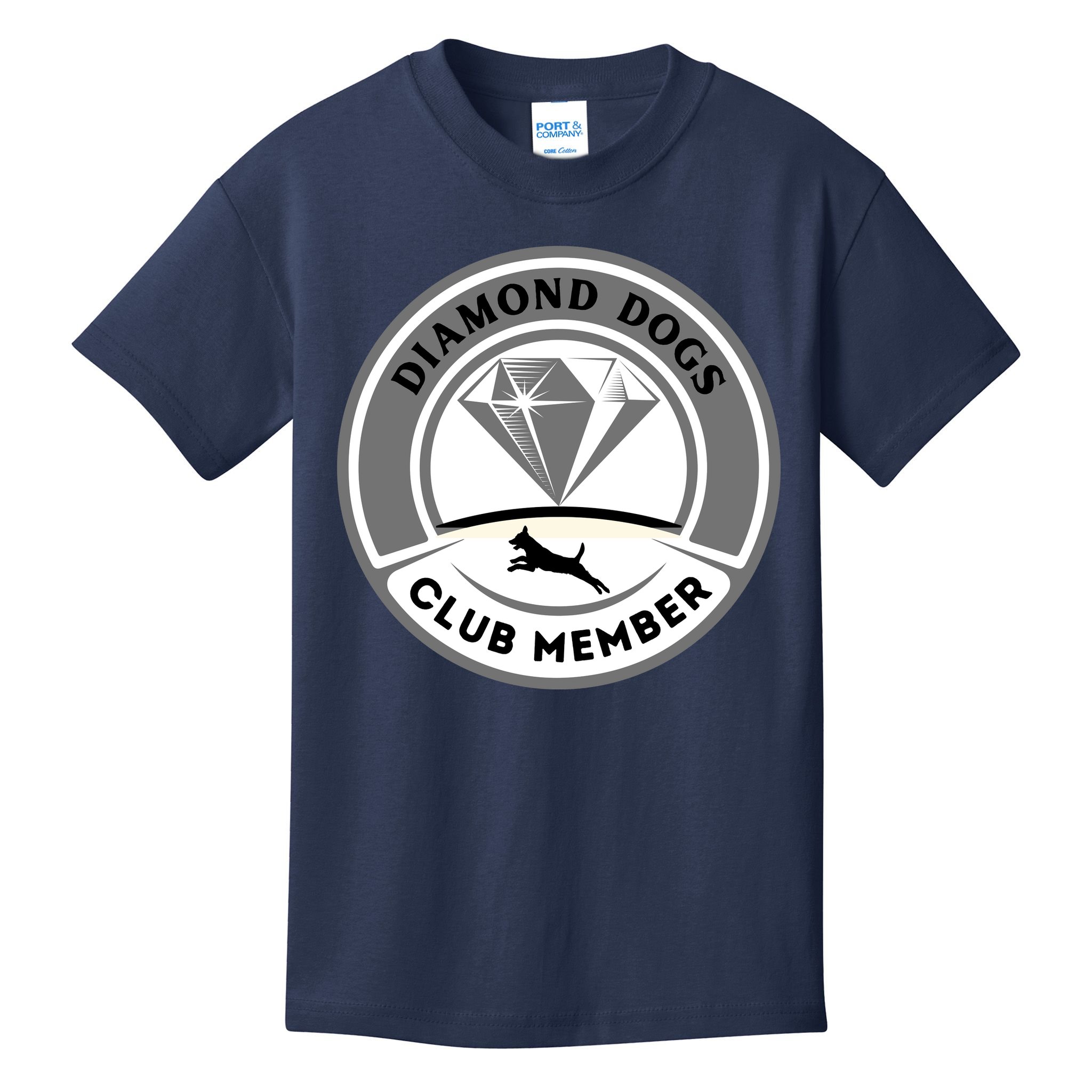 Diamond Dogs Club Member Kids T-Shirt