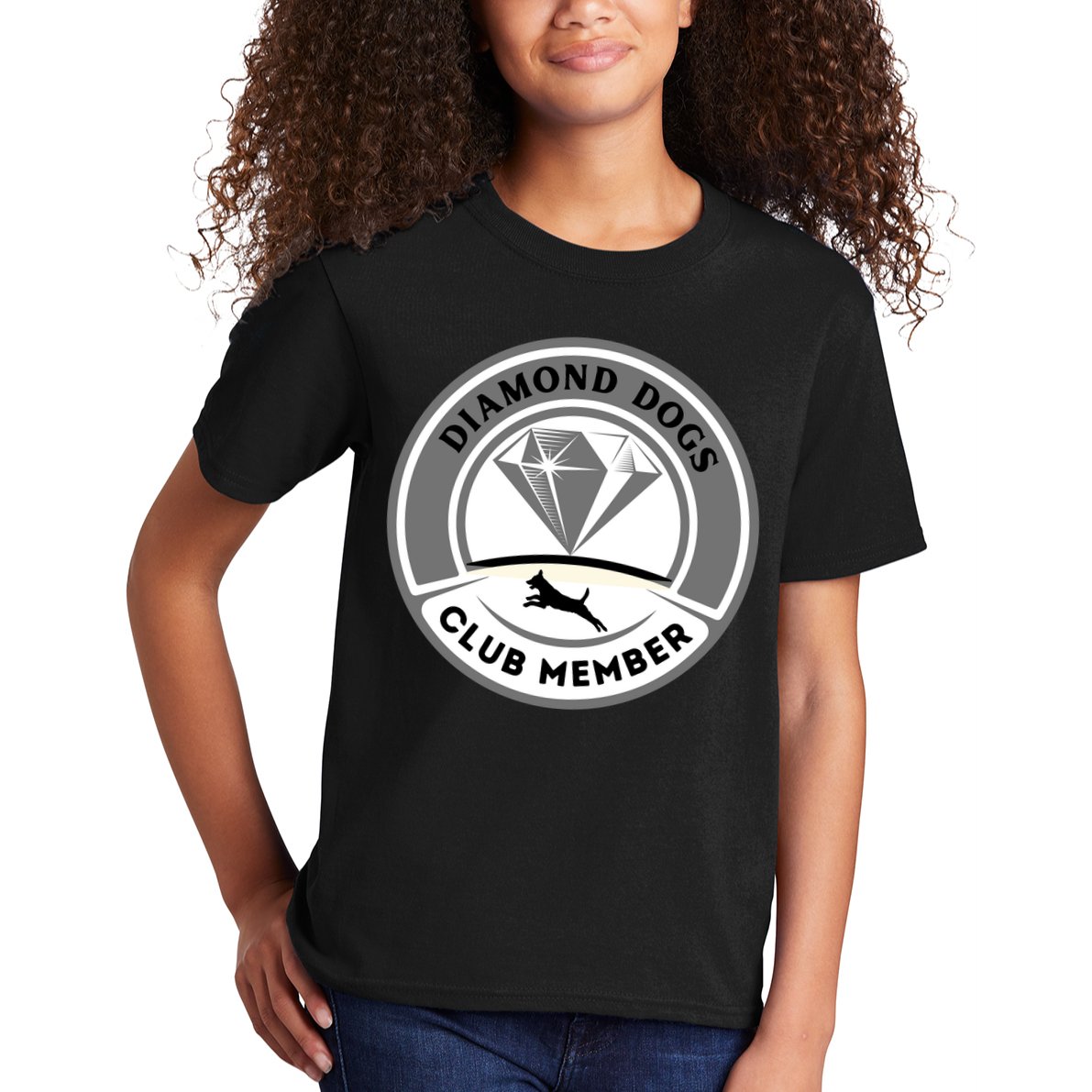 Diamond Dogs Club Member Kids T-Shirt