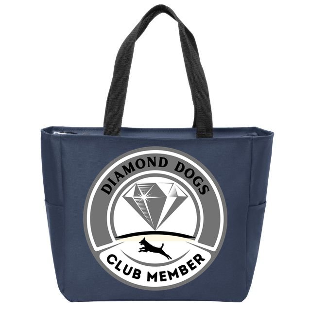 Diamond Dogs Club Member Zip Tote Bag