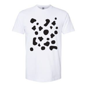 Dalmatian Dog Cool Halloween Group Couple Costume Men Women Softstyle CVC T-Shirt