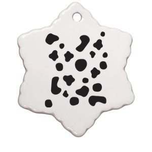 Dalmatian Dog Cool Halloween Group Couple Costume Men Women Ceramic Star Ornament