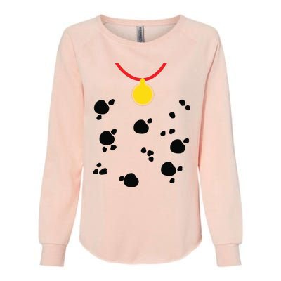 Dalmatian Dog Cute Halloween Costume 5T 4T 3T Womens California Wash Sweatshirt