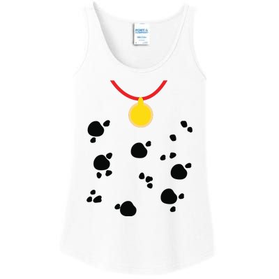 Dalmatian Dog Cute Halloween Costume 5T 4T 3T Ladies Essential Tank