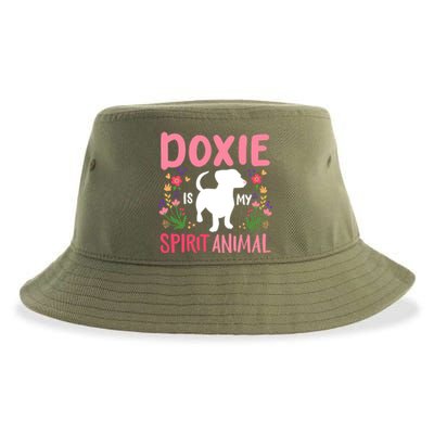 Doxie Dachshund Cool Gift Sustainable Bucket Hat