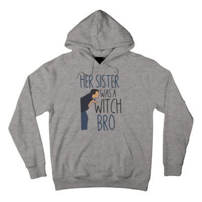 Dad3 Dad Cubed Gifts Father Of Three Her Sister Was A Witcdaddy 3 Third Time Dad Tall Hoodie