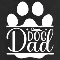 Dog Dad Cute T 7 Panel Mesh Trucker Snapback Hat
