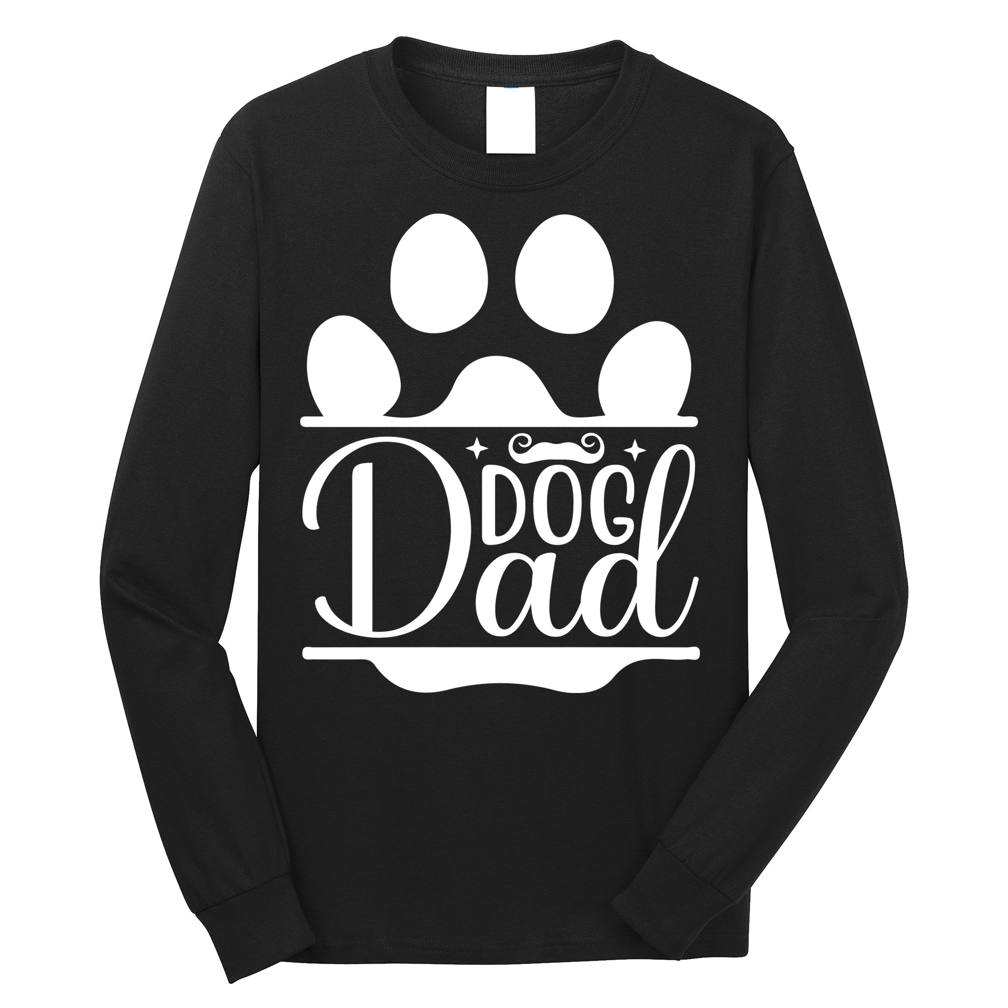 Dog Dad Cute T Long Sleeve Shirt