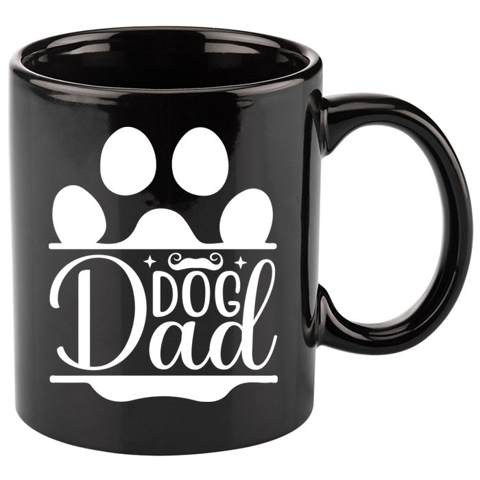Dog Dad Cute T 11oz C Handle Ceramic Mug