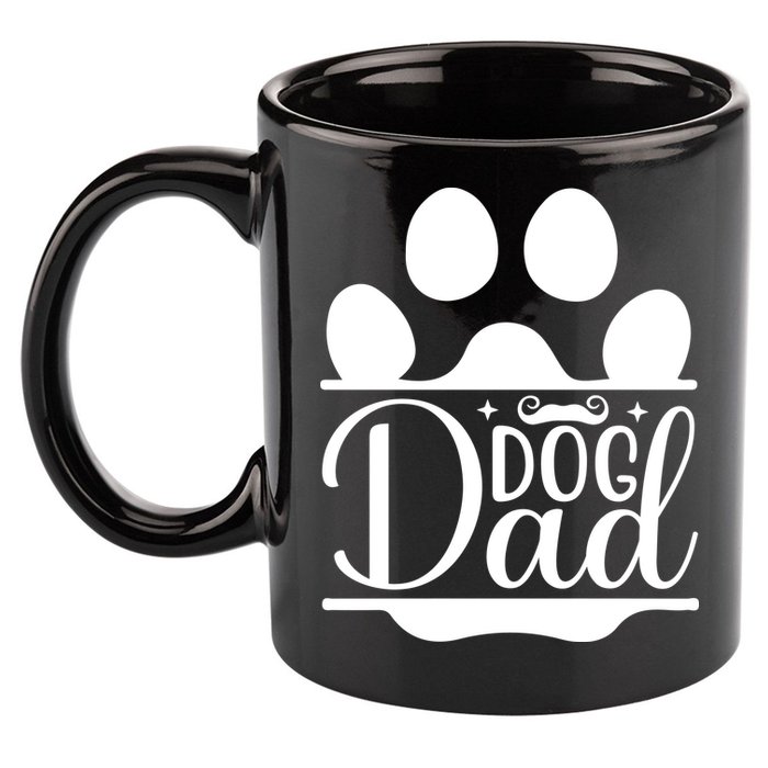 Dog Dad Cute T 11oz C Handle Ceramic Mug