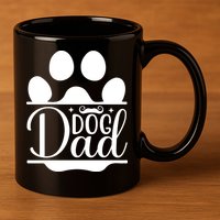 Dog Dad Cute T 11oz C Handle Ceramic Mug