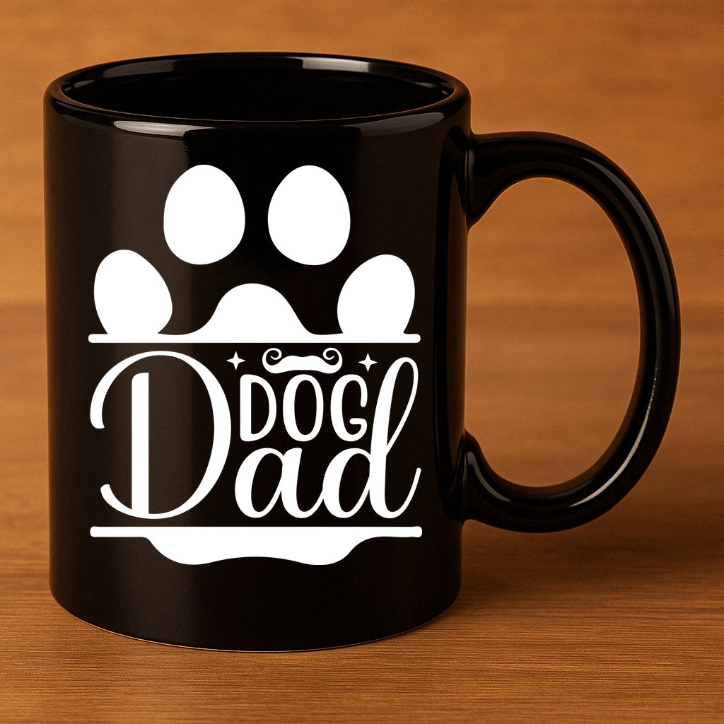 Dog Dad Cute T 11oz C Handle Ceramic Mug