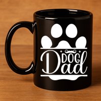 Dog Dad Cute T 11oz C Handle Ceramic Mug