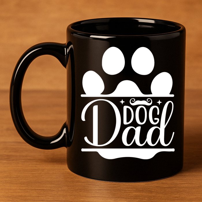 Dog Dad Cute T 11oz C Handle Ceramic Mug