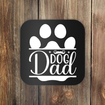 Dog Dad Cute T Coaster