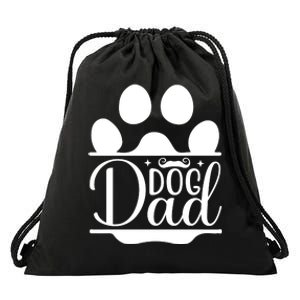 Dog Dad Cute T Drawstring Bag