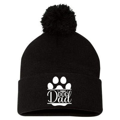 Dog Dad Cute T Pom Pom 12in Knit Beanie