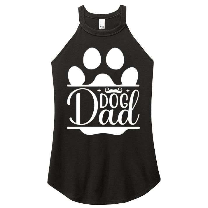 Dog Dad Cute T Women's Perfect Tri Rocker Tank